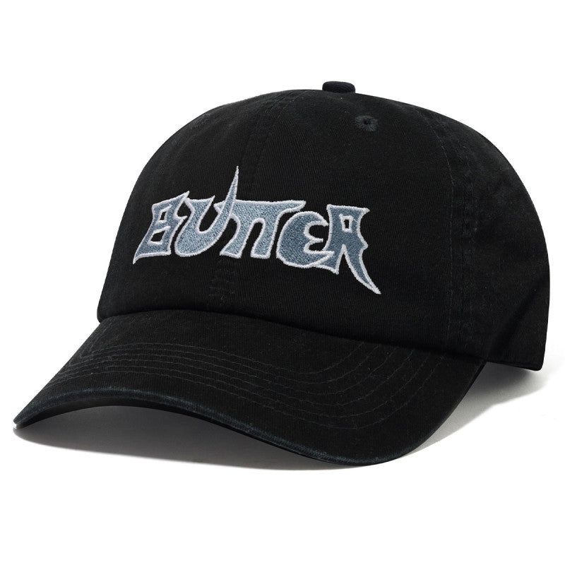 Butter Goods Encounter 6 Panel Cap Black