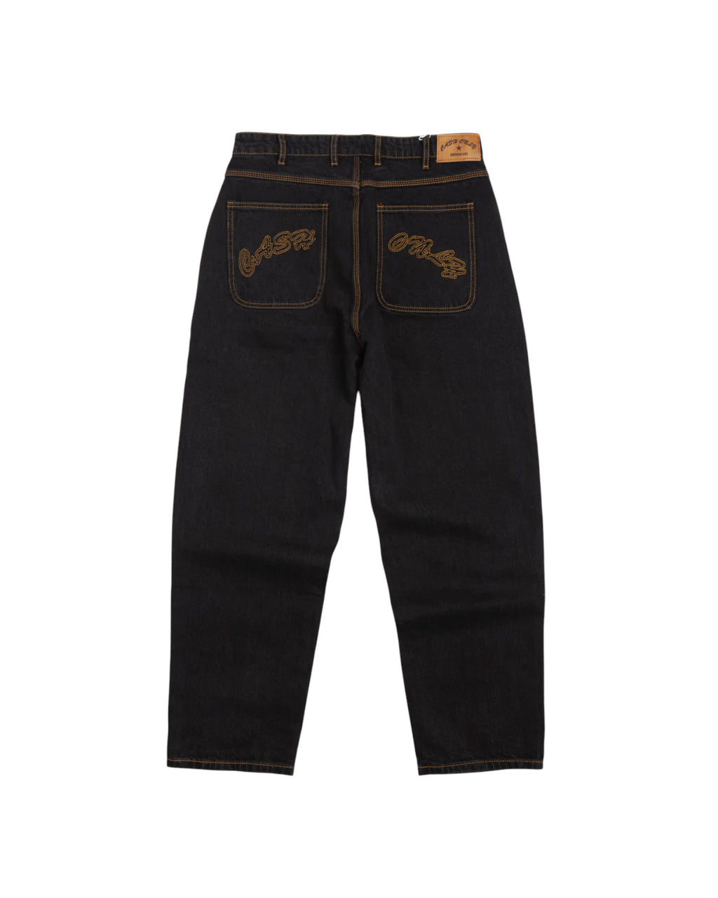 Cash Only 'Logo' Denim Jeans (Washed Black)