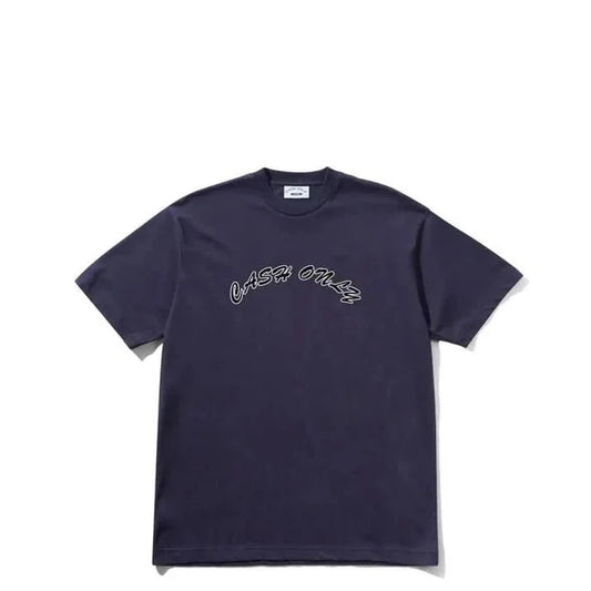 CASH ONLY LOGO TEE (Navy)