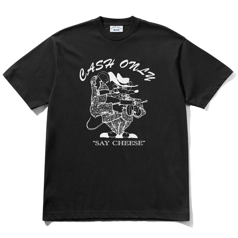CASH ONLY Mobster T-Shirt (Black)