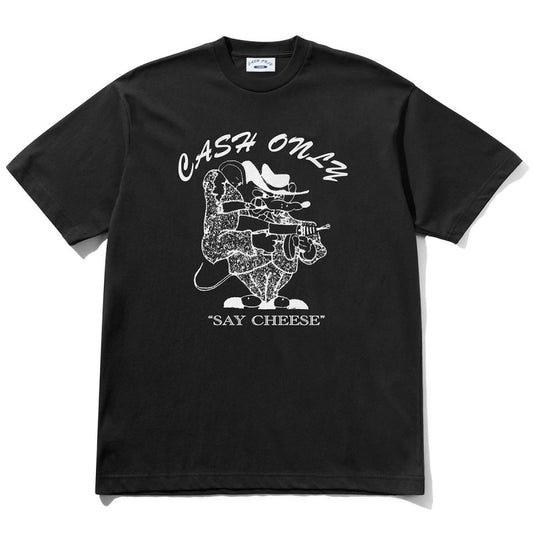 CASH ONLY Mobster T-Shirt (Black)