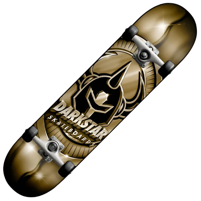 Darkstar Anodize FP Complete Skateboard Gold 8.0