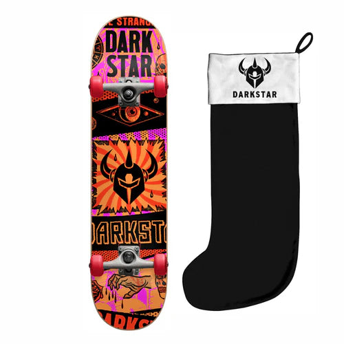 Darkstar Collapse Fp Complete Skateboard With Stocking 7.875"