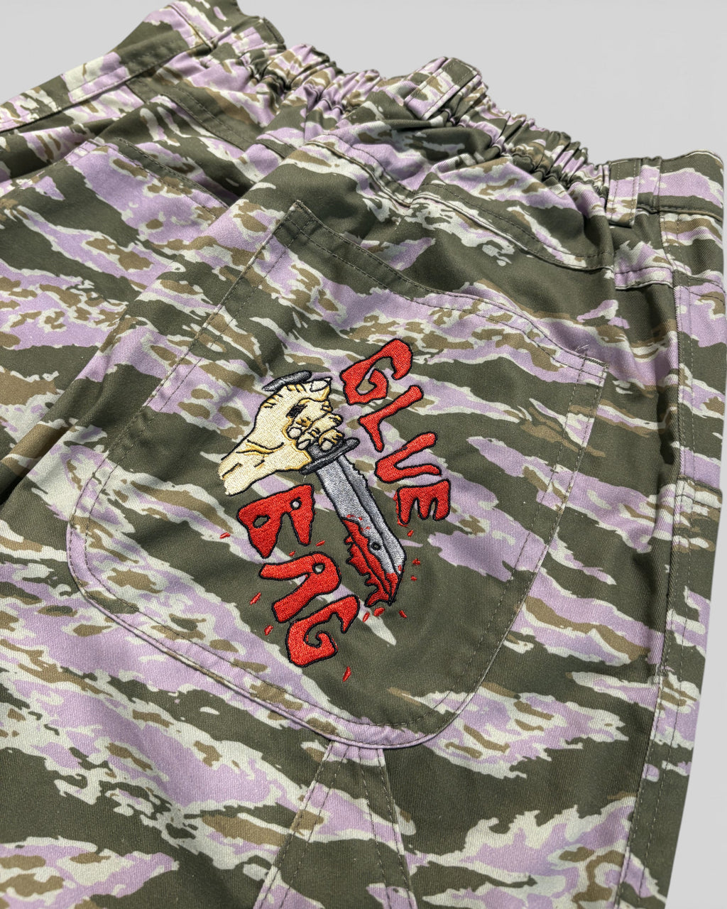 Glue Bag 'Pink Camo' Pants