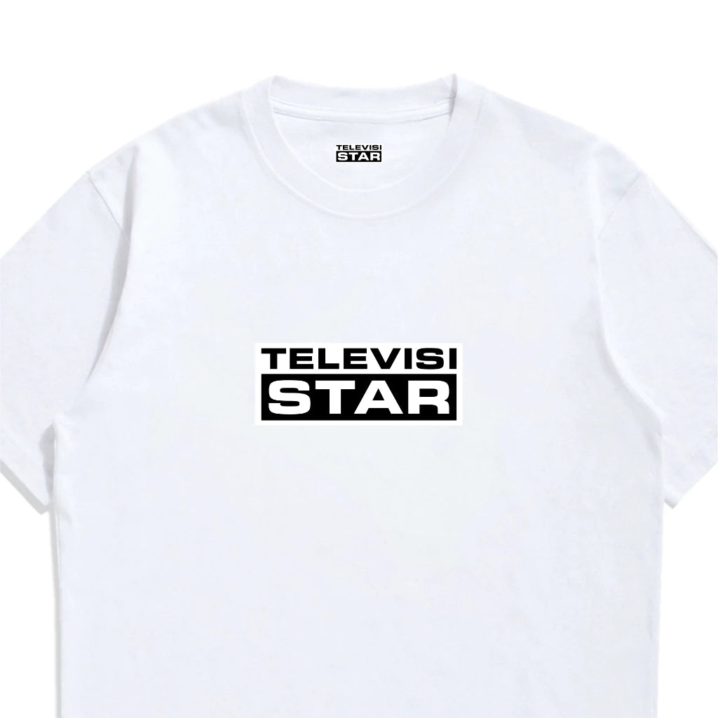 Televisi Star 'Logobox' T-Shirt (White)