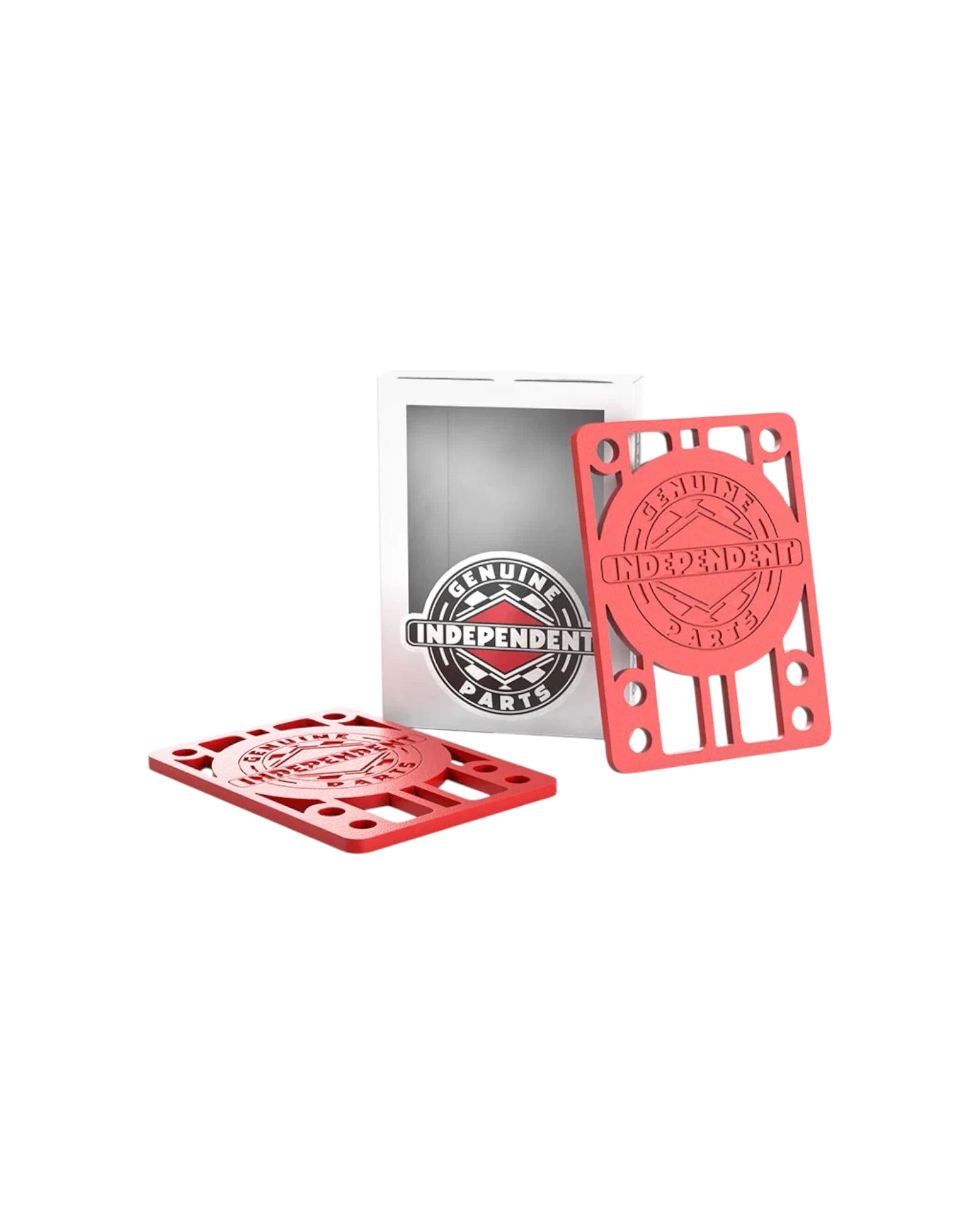 Independent Trucks 1/8" Riser Pads (Red)