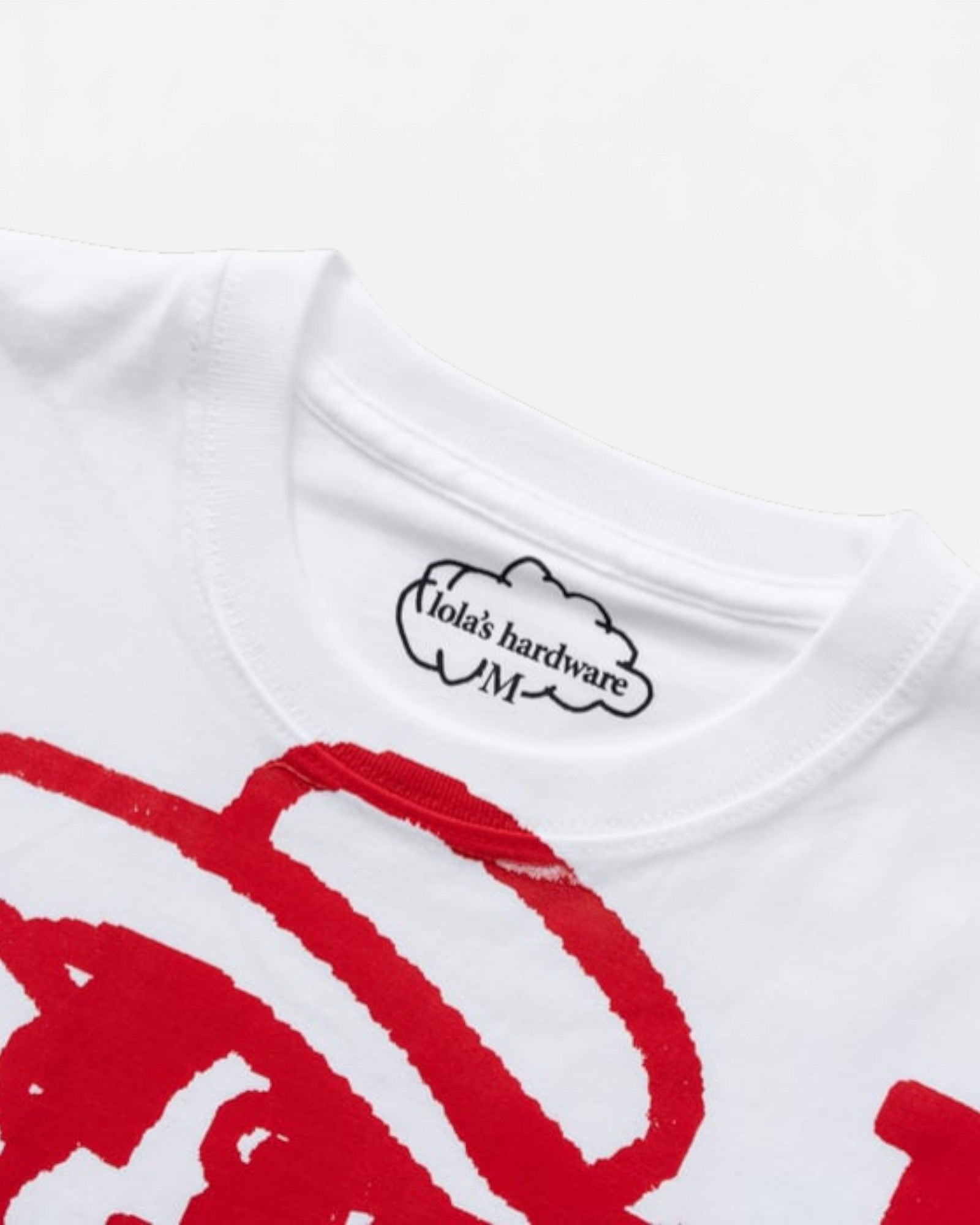 Lola's 'Cowboy Kick' T-Shirt (White)