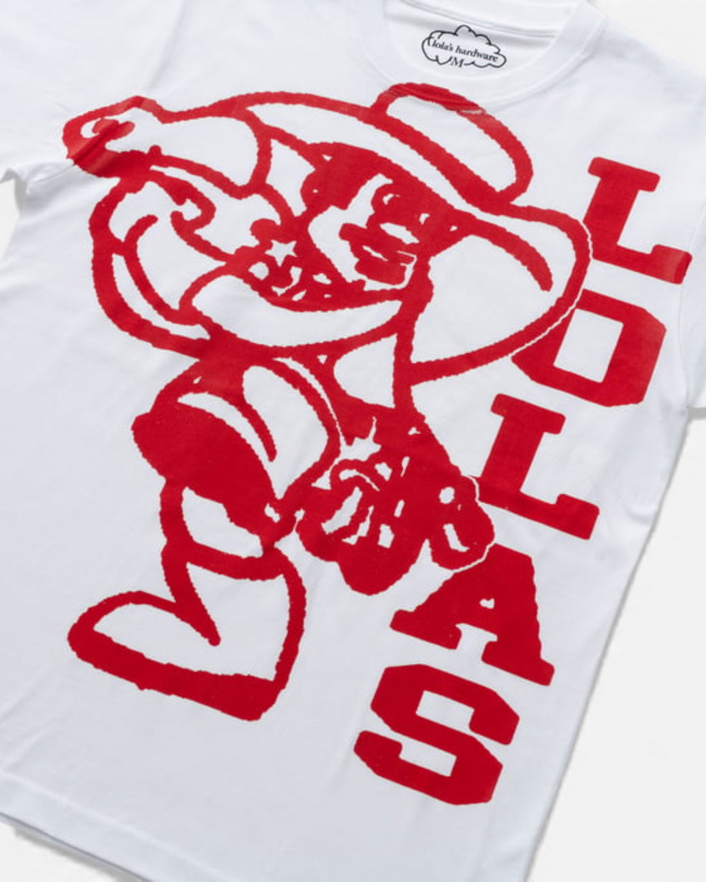 Lola's 'Cowboy Kick' T-Shirt (White)