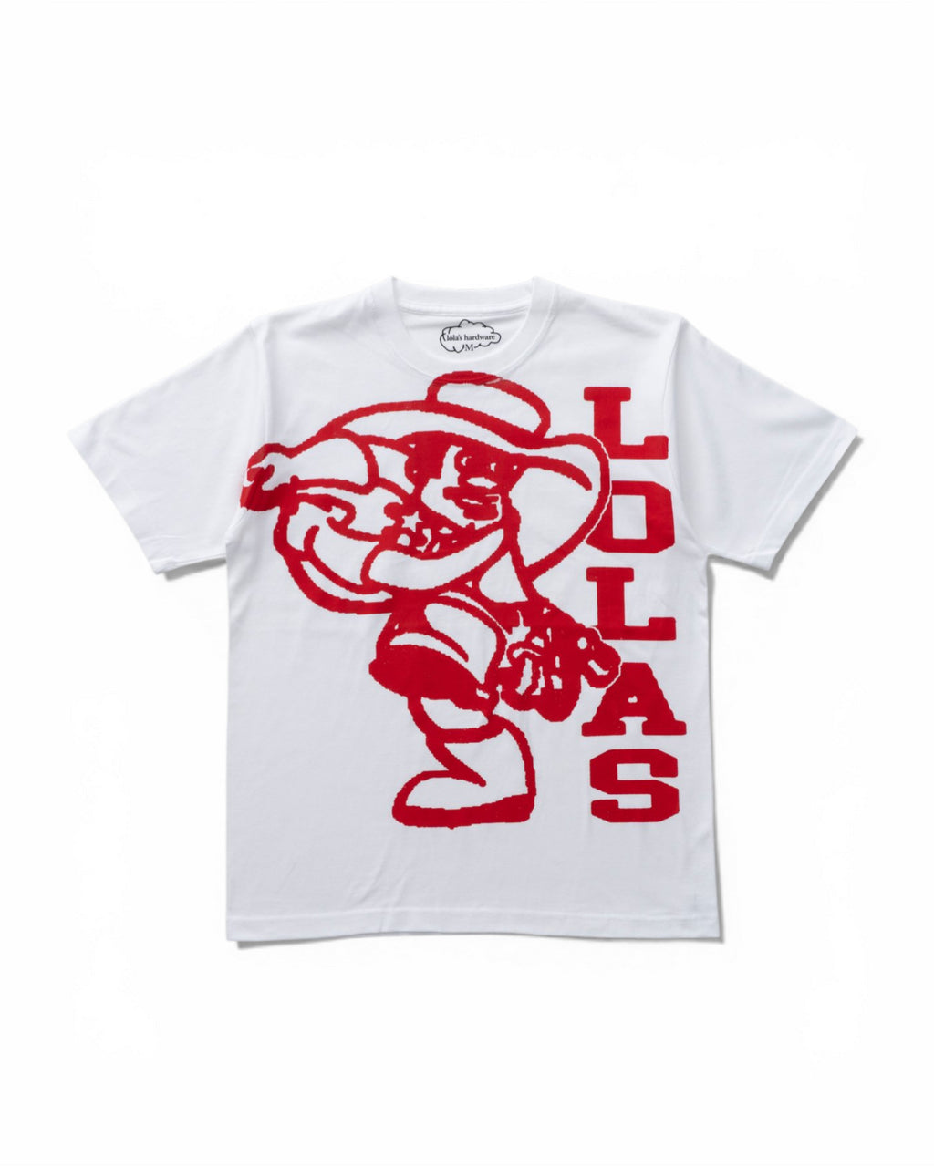 Lola's 'Cowboy Kick' T-Shirt (White)