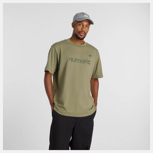 NB NUMERIC COTTON T-SHIRT (Dark Olivine)