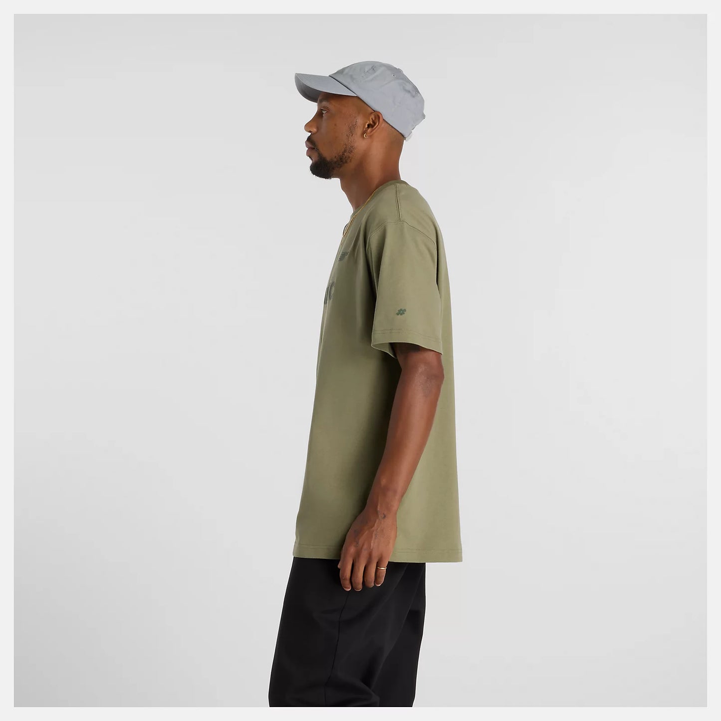 NB NUMERIC COTTON T-SHIRT (Dark Olivine)