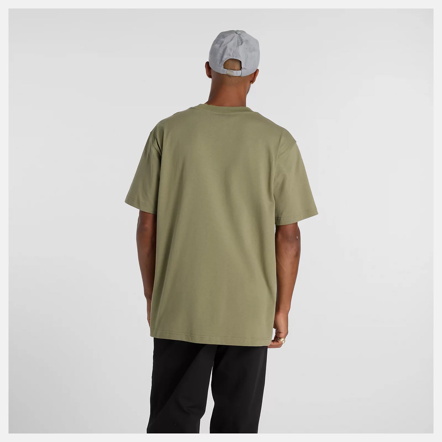NB NUMERIC COTTON T-SHIRT (Dark Olivine)