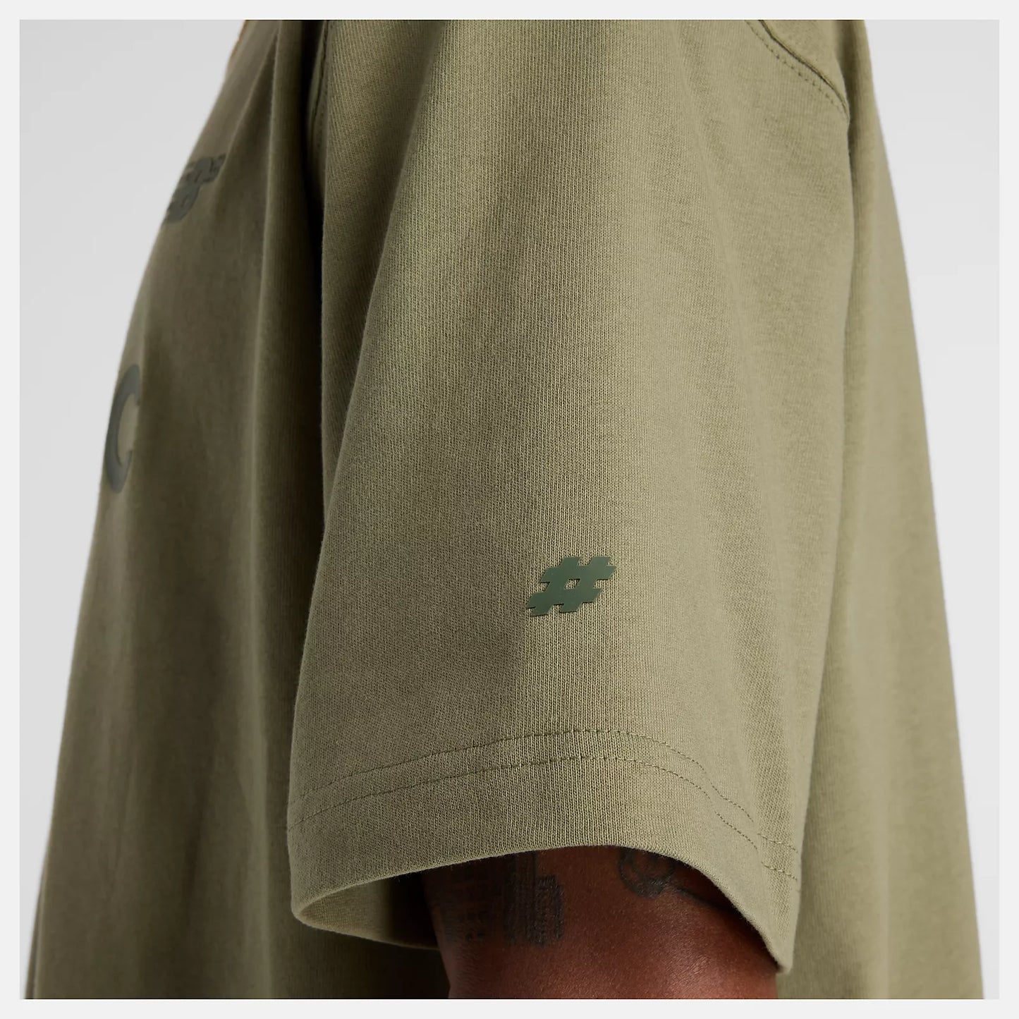 NB NUMERIC COTTON T-SHIRT (Dark Olivine)
