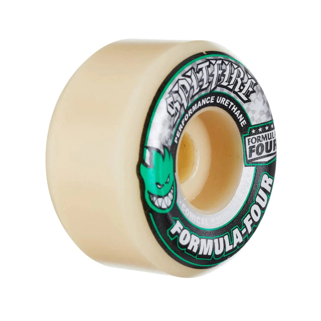 Spitfire Formula Four Conical Green 54mm/101a Wheels