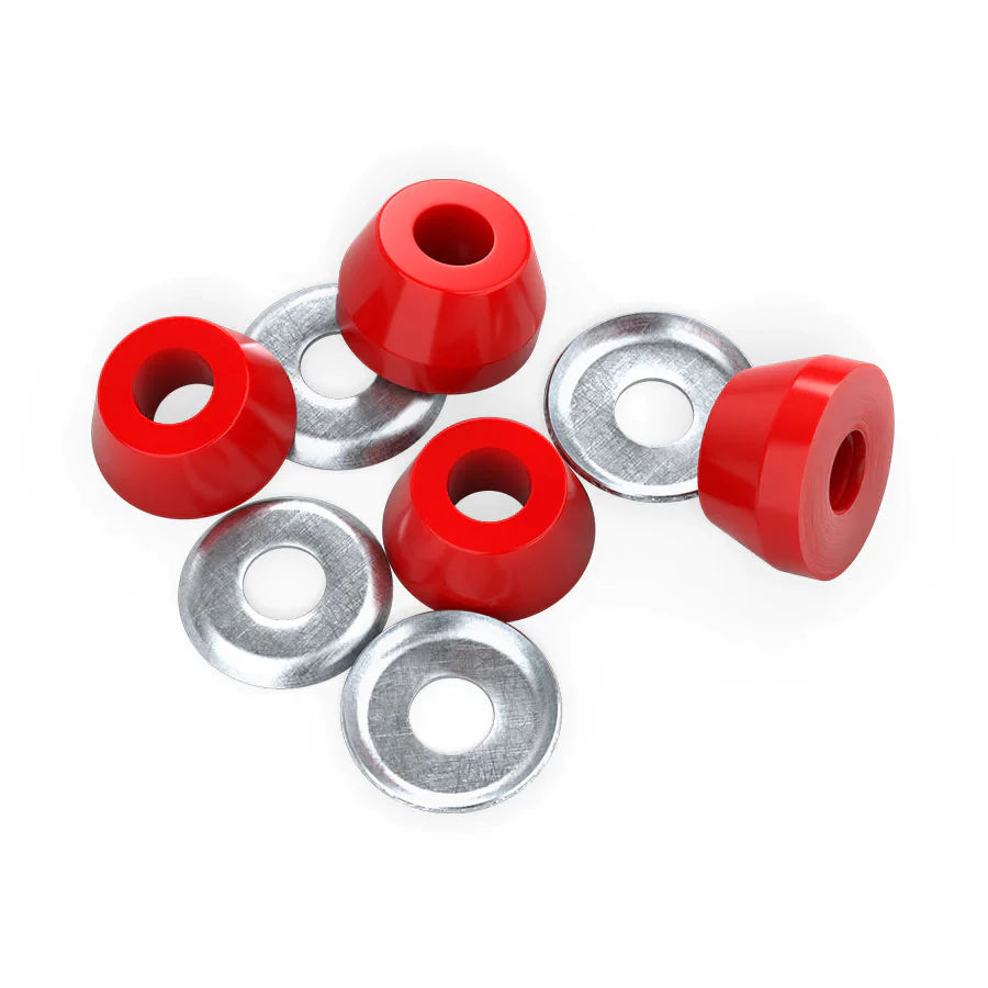 Independent Conical Red Soft 88a Conical Bushings