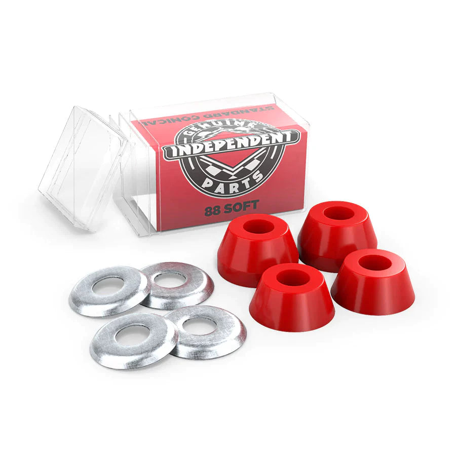 Independent Conical Red Soft 88a Conical Bushings