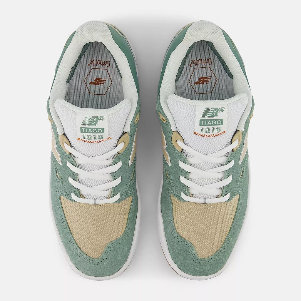 New Balance Numeric '1010' Shoes (Green/Cream)