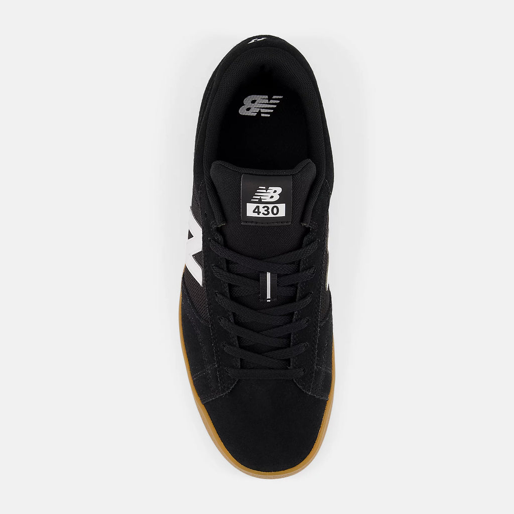 New Balance Numeric '430' Shoes (Black & White)