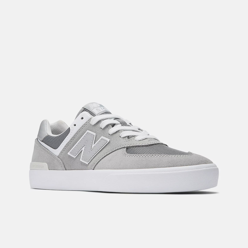 New Balance Numeric '574 Vulc' Shoes (Grey)