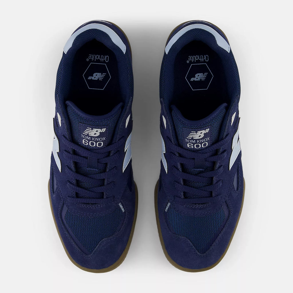 New Balance Numeric '600' Shoes (Navy/Sky Blue)