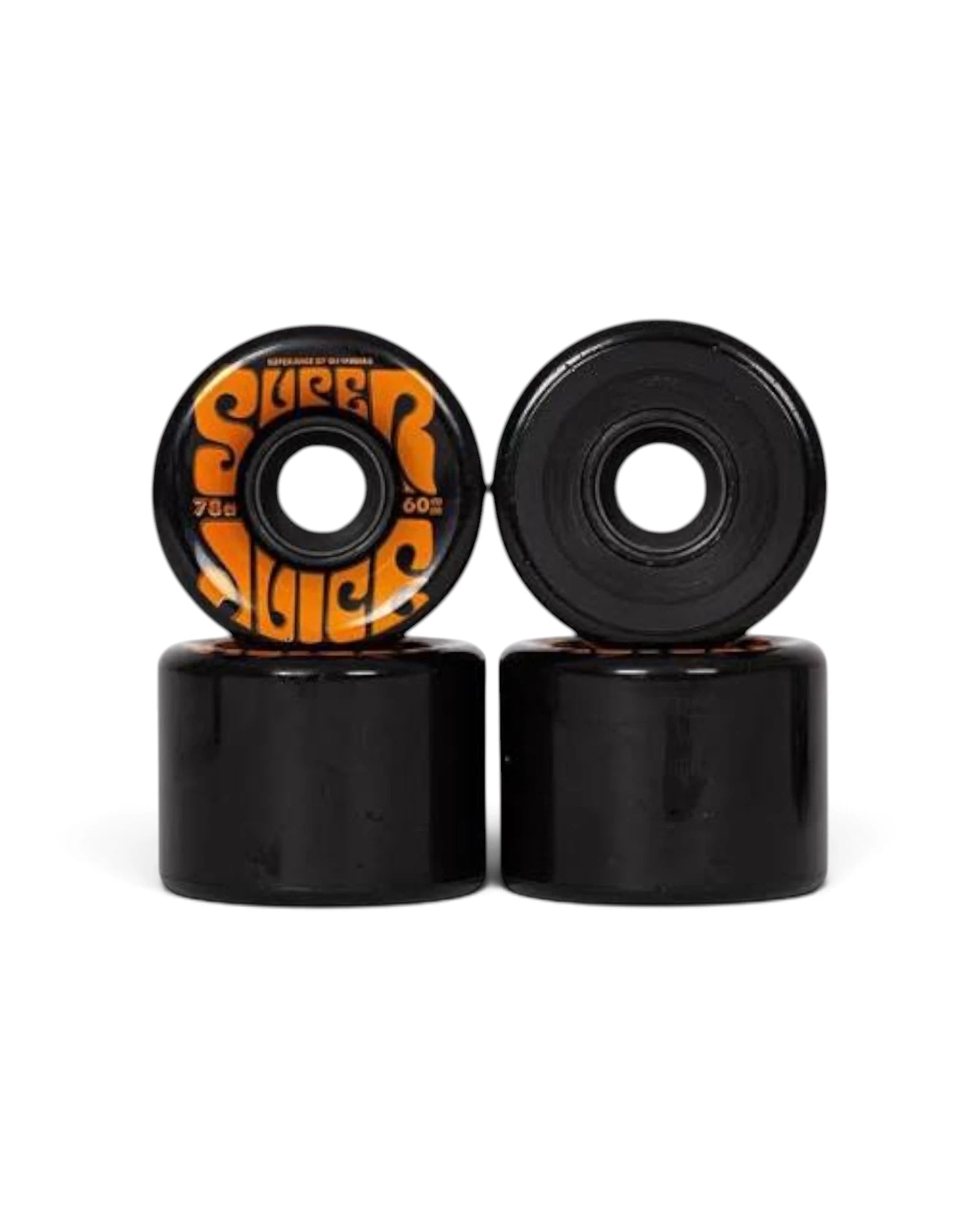 OJ Wheels 60mm (78A) 'Super Juice' Soft Wheels (Black)