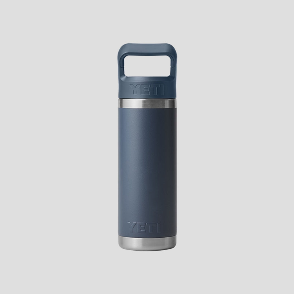 YETI 'Rambler 18 OZ' Water Bottle with Color-Matched Straw Cap (Seafoam)