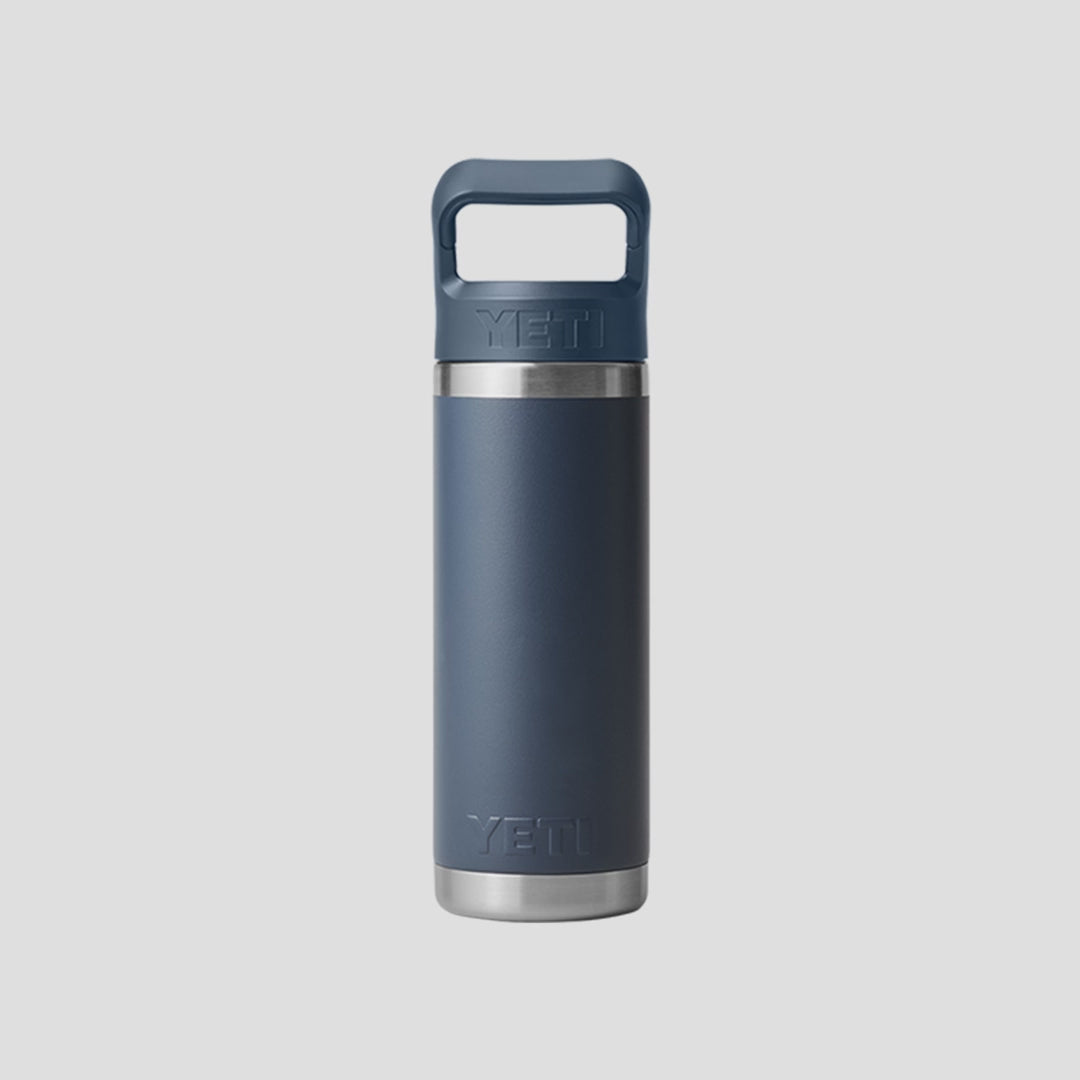 YETI 'Rambler 18 OZ' Water Bottle with Color-Matched Straw Cap (Seafoam)