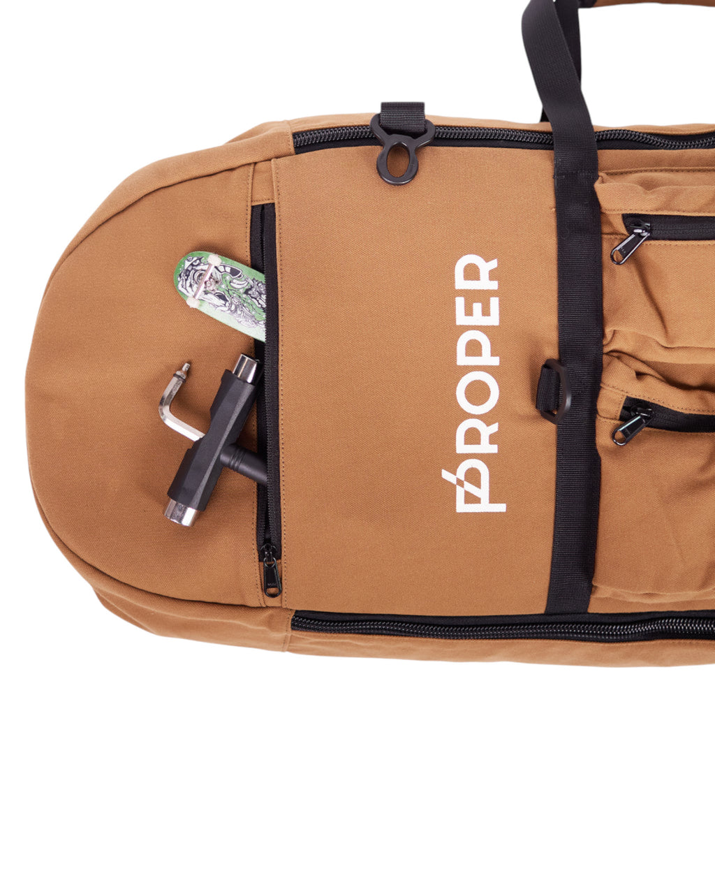 Proper 'Skate XL' Bag (Wooden Brown)