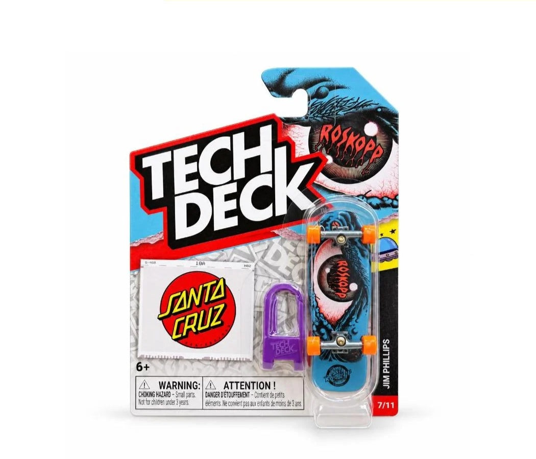 Tech Deck 'Santa Cruz Jim Phillips' Fingerboard