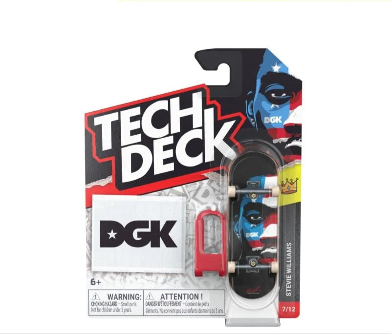 Tech Deck 'DGK Stevie Williams USA Flag' Fingerboard