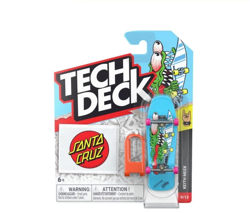 Tech Deck 'Santa Cruz Keith Meek' Fingerboard