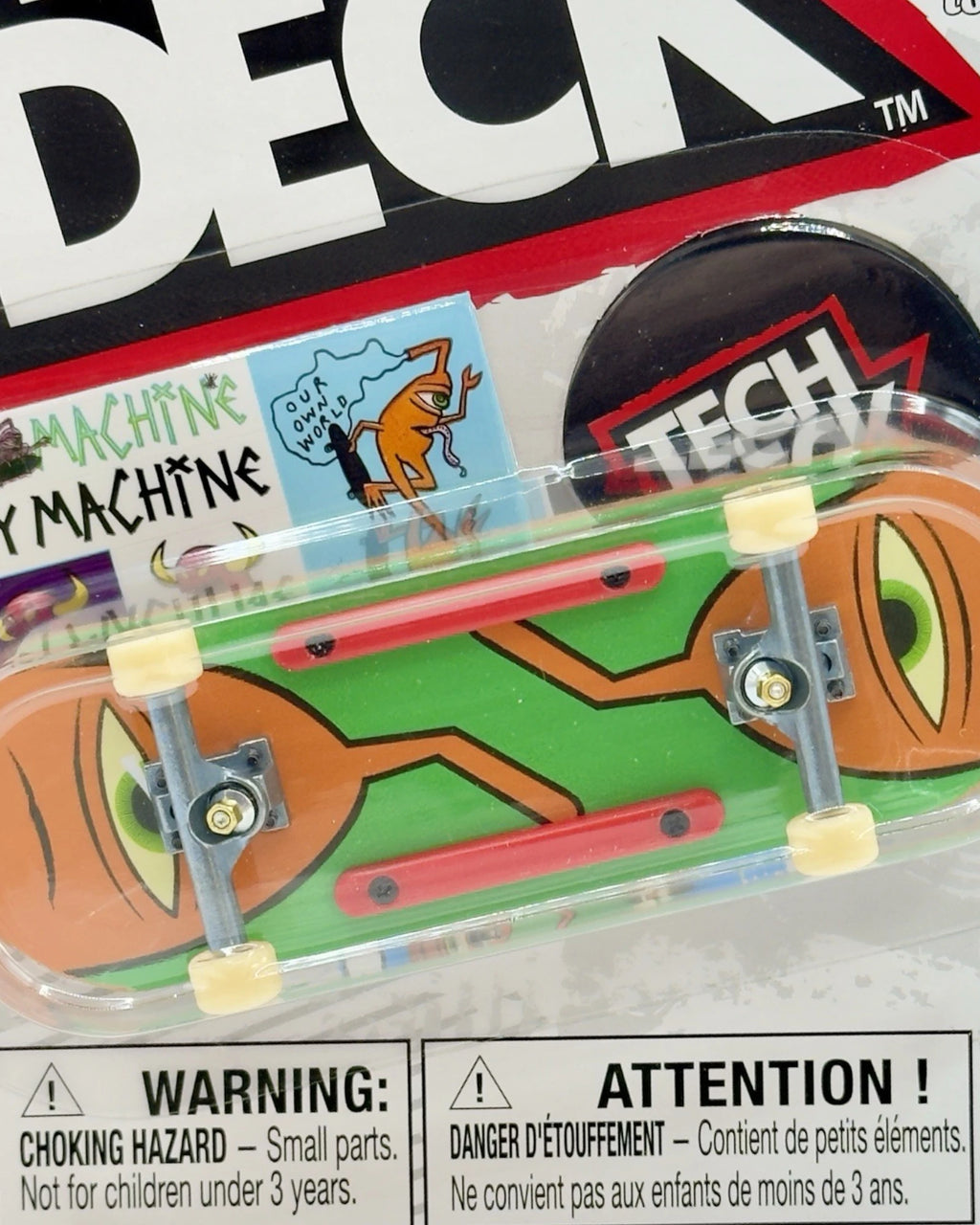 Tech Deck (Rails Series) 'Toy Machine Skateboards (Axel Crusher)' Fingerboard