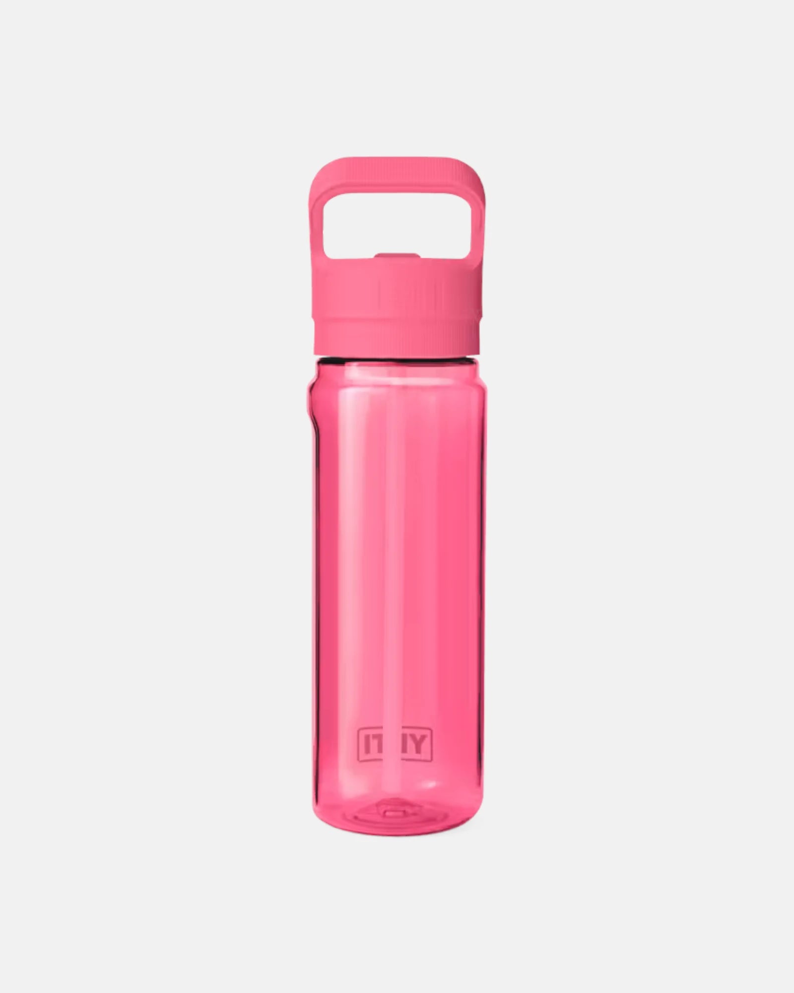 YETI 'Yonder 25 OZ (750ml)' Water Bottle with Color-Matched Straw Cap (Tropical Pink)