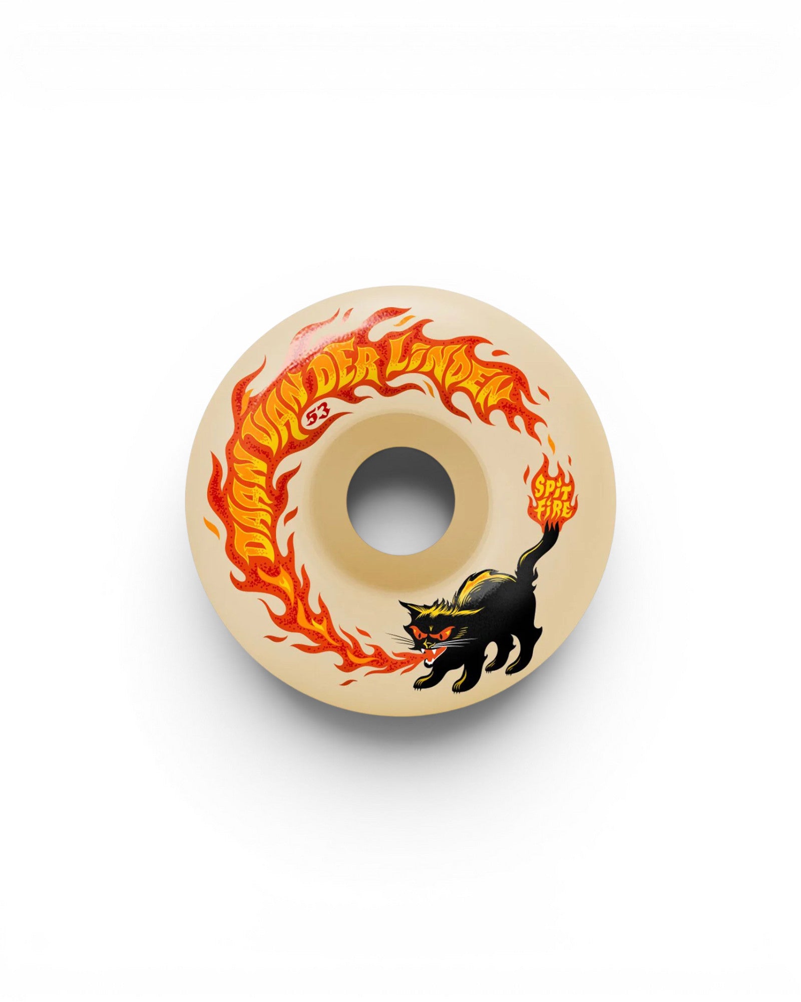Spitfire 53mm (99A) Daan 'Formula Four Classic Pyrocat' Wheels