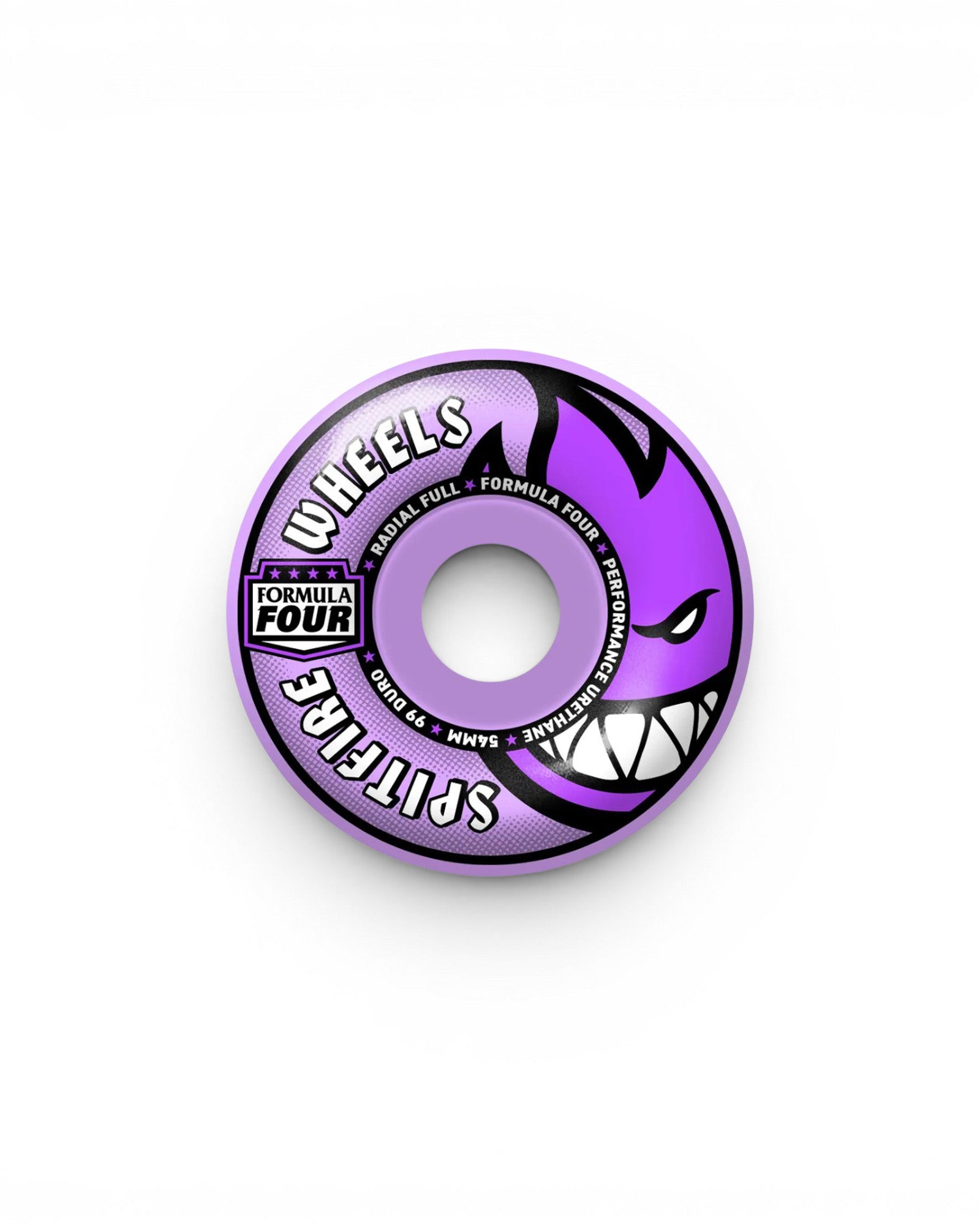 Spitfire 54mm (99A) 'Formula Four Radial Full' Wheels (Purple