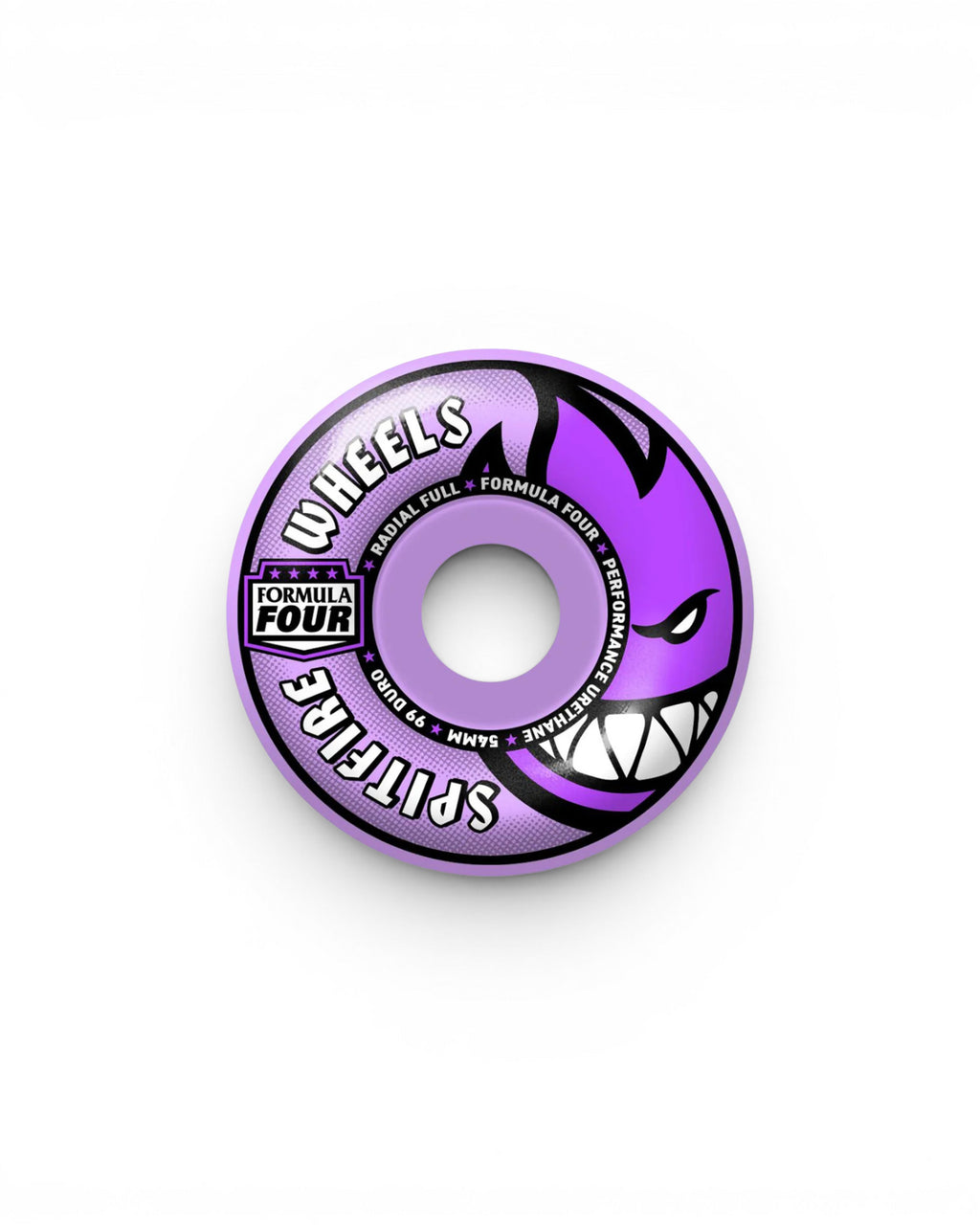 Spitfire 54mm (99A) 'Formula Four Radial Full' Wheels (Purple)