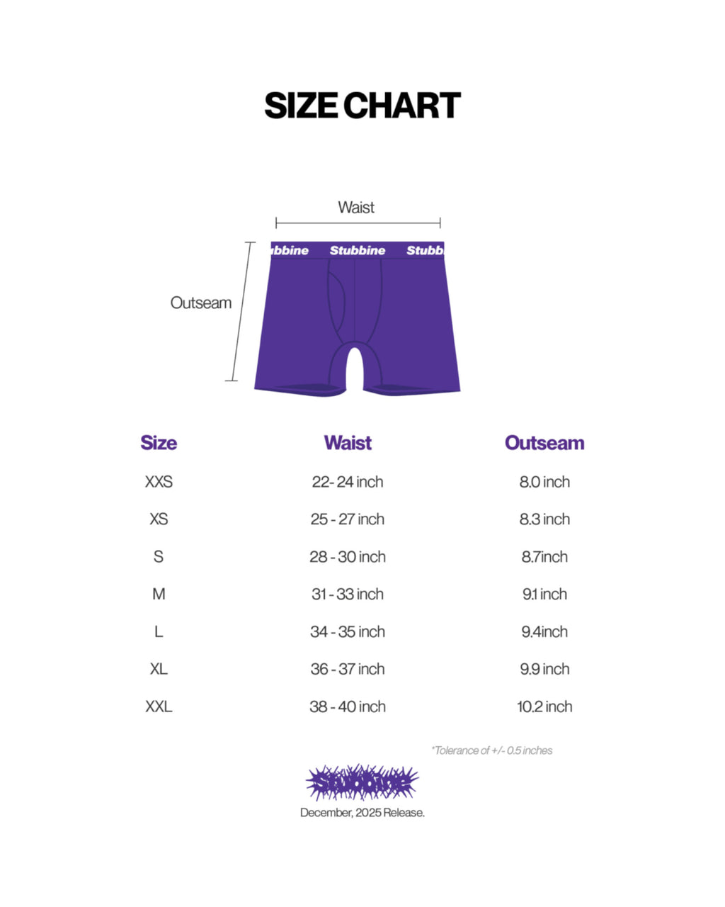 Stubbine Boxer Briefs (Purple)