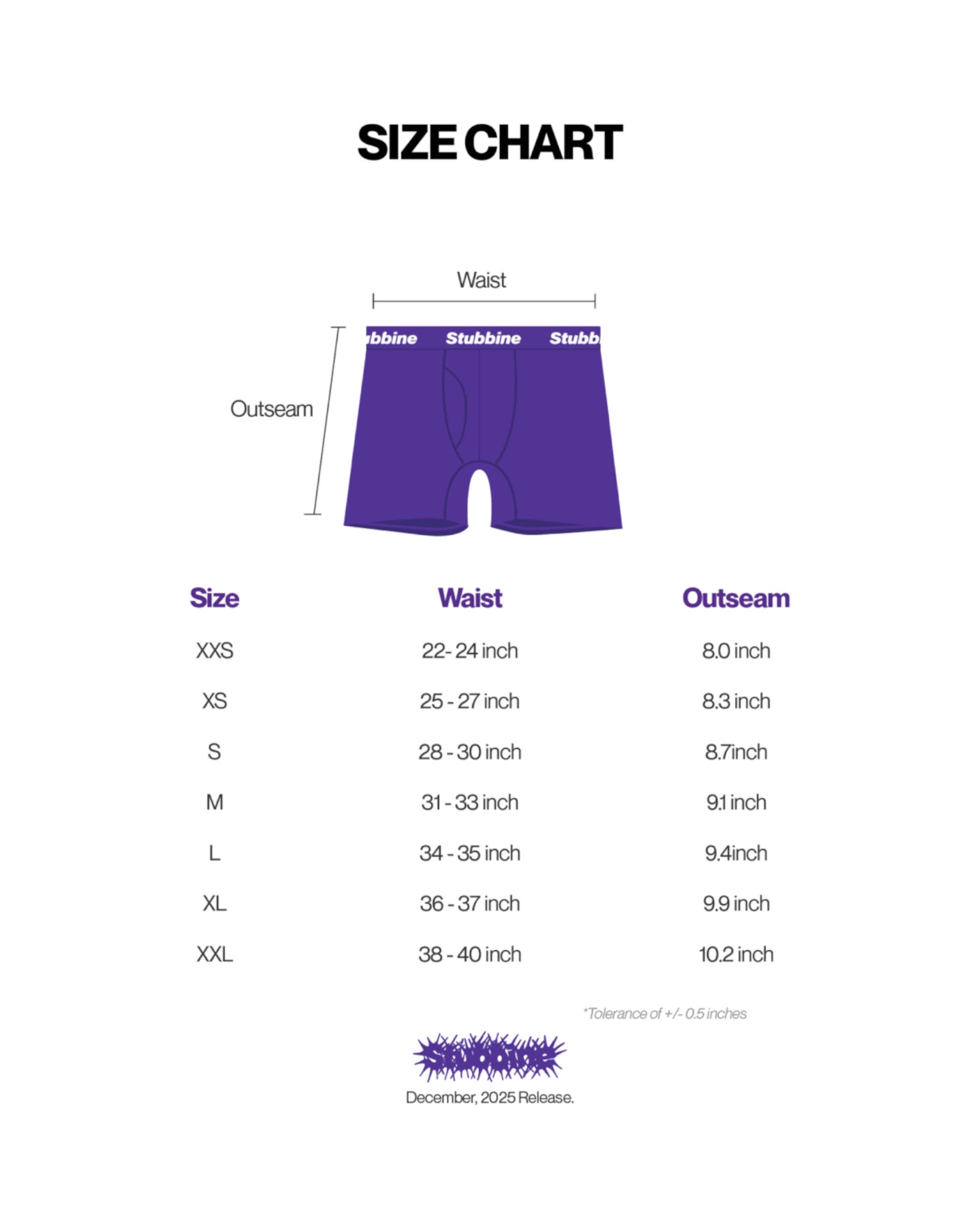 Stubbine Boxer Briefs (Purple)