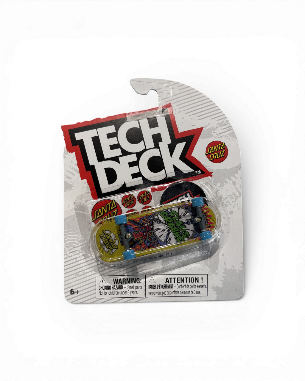 Tech Deck 'Santa Cruz Claus Grabke' Shaped Fingerboard