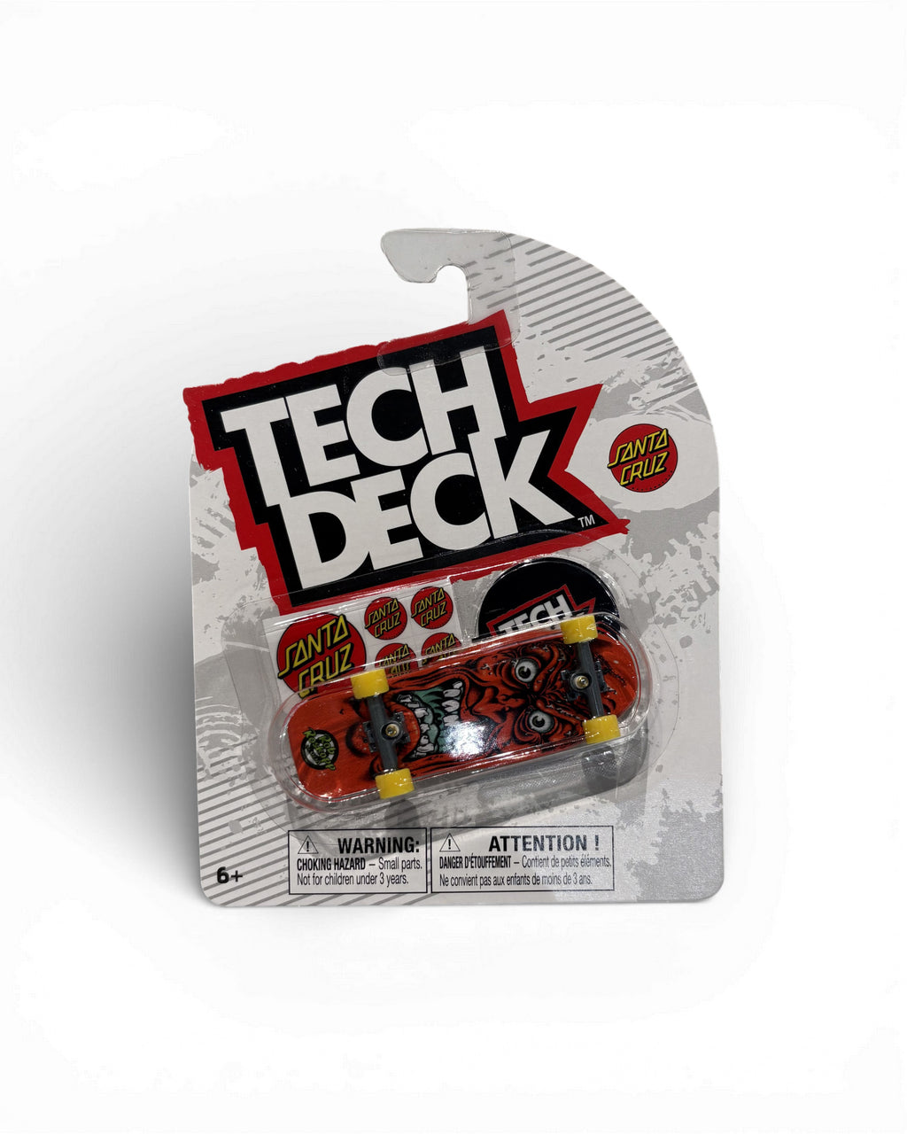 Tech Deck 'Santa Cruz Rob Roskopp' Design Shaped Fingerboard