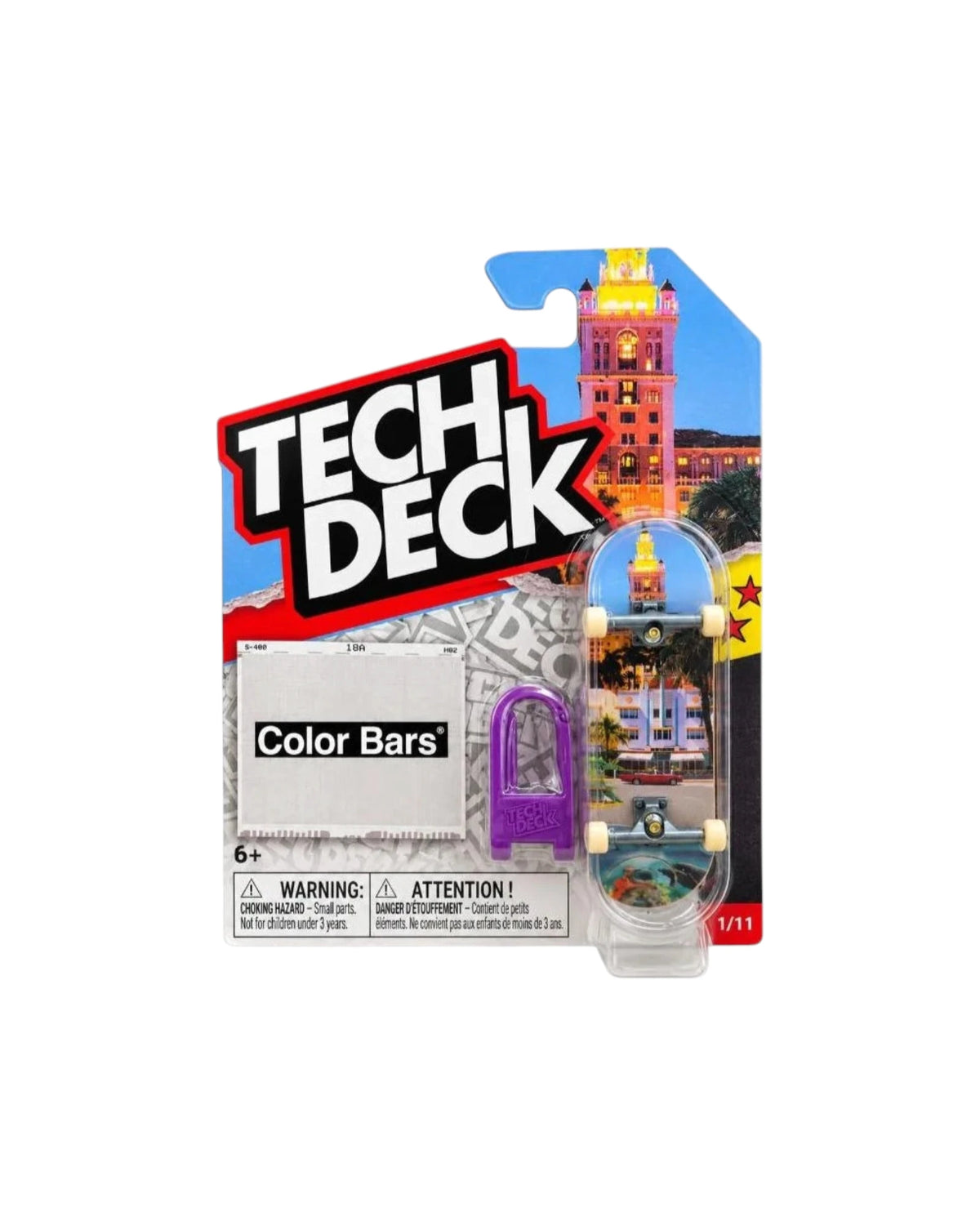 Tech Deck 'Color Bars' Fingerboard