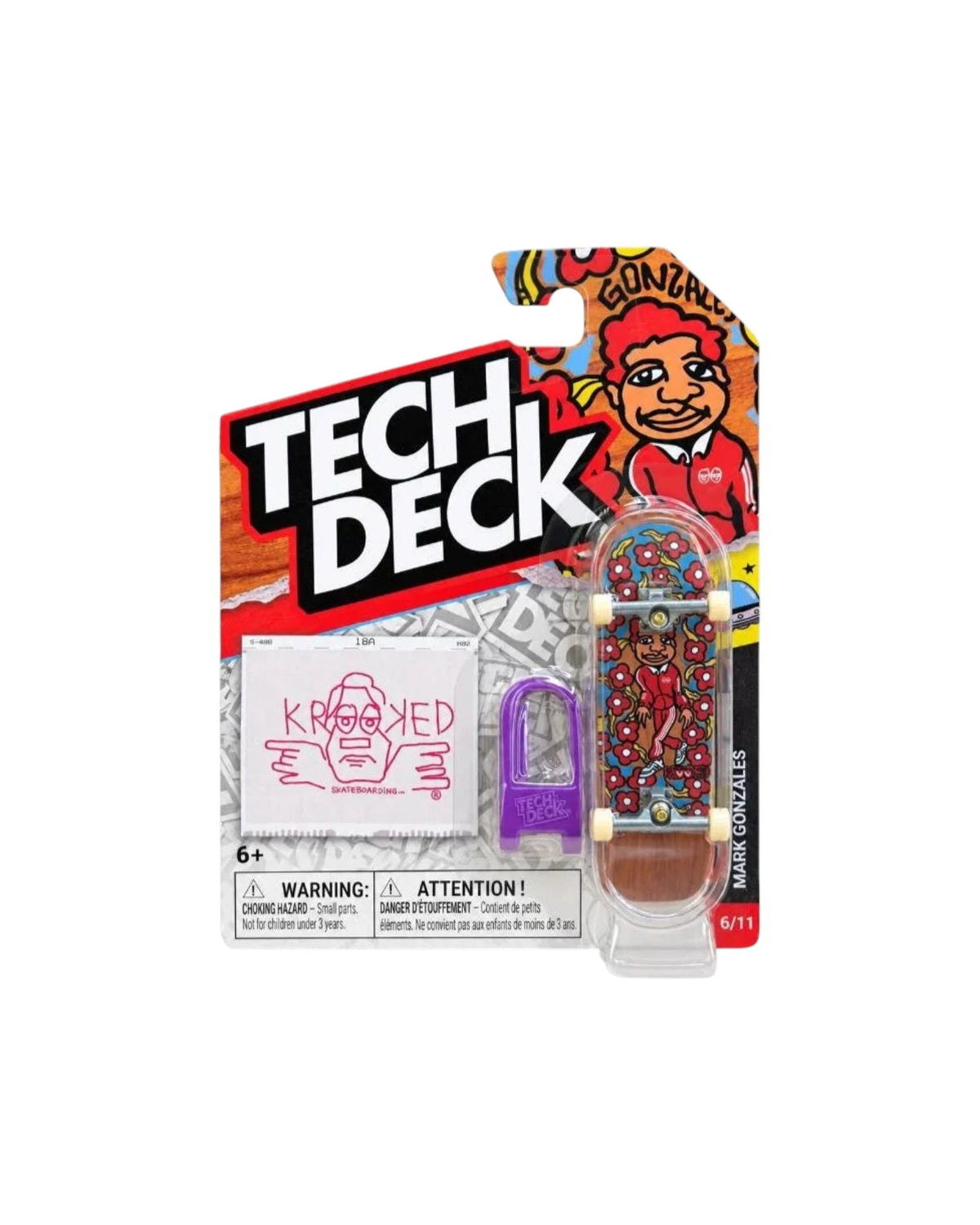 Tech Deck 'Krooked Mark Gonzales' Fingerboard