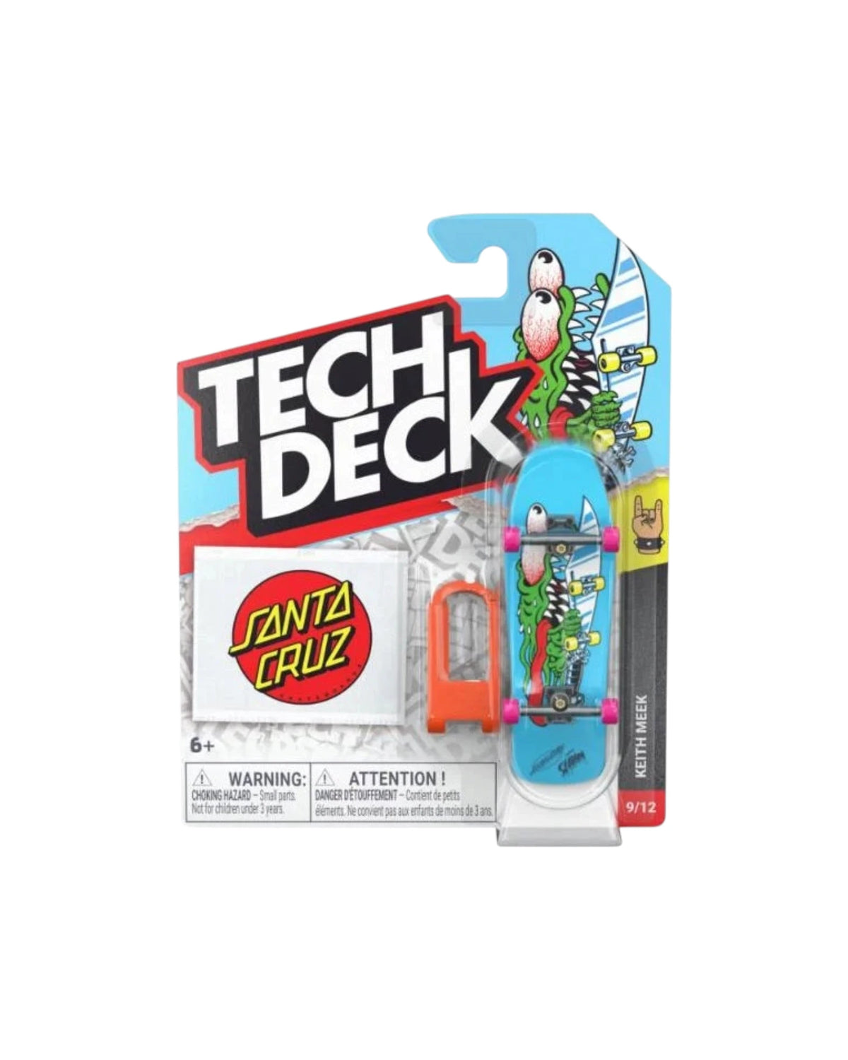 Tech Deck 'Santa Cruz Keith Meek' Fingerboard