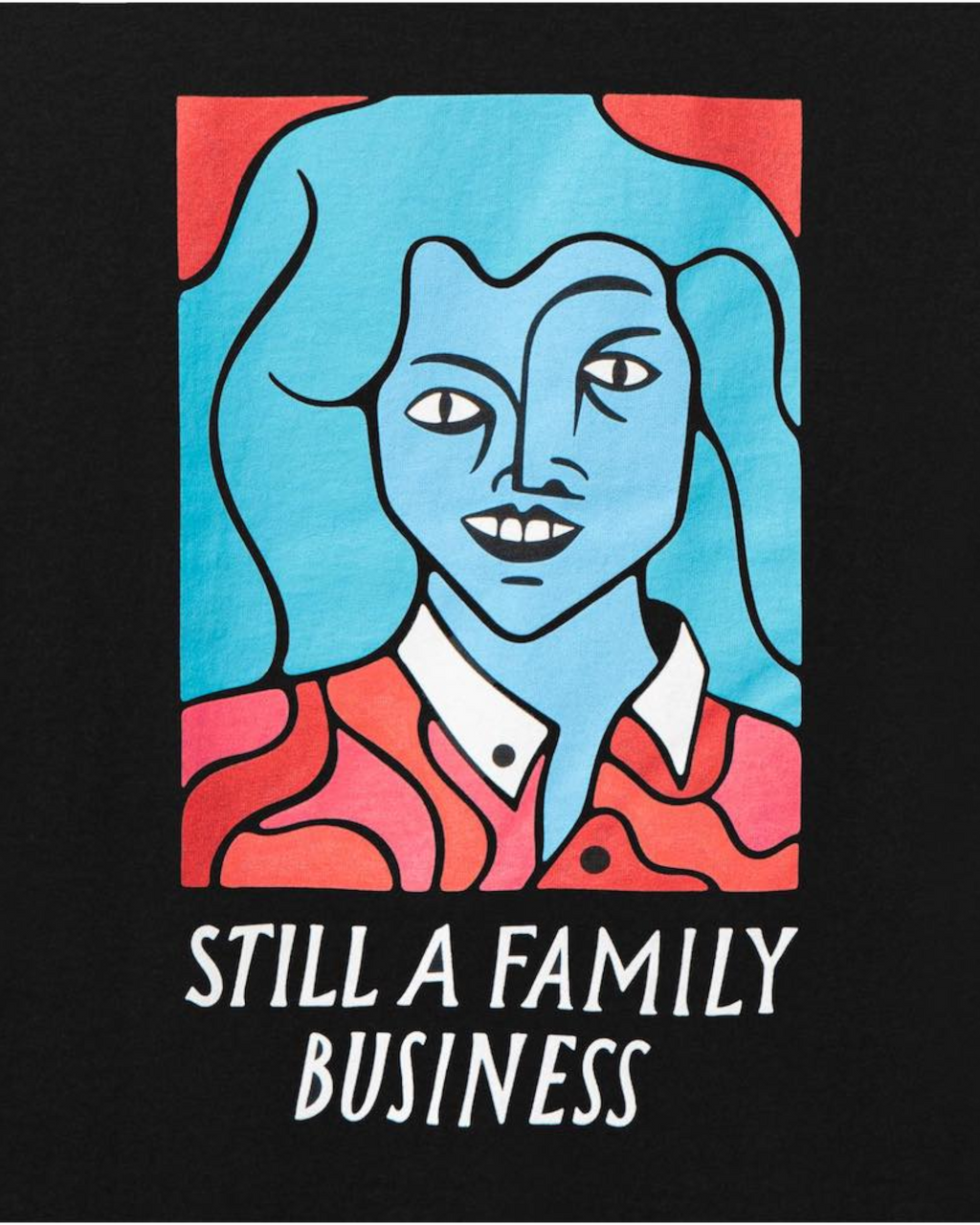Tired Skateboards 'Fam Business' T-Shirt (Navy)