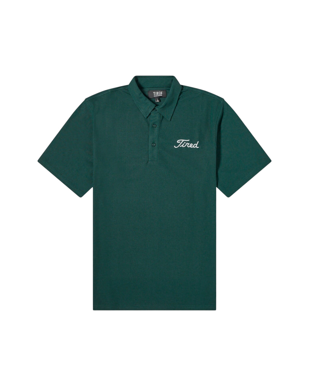 Tired Skateboards 'Golf' Polo (Forest)