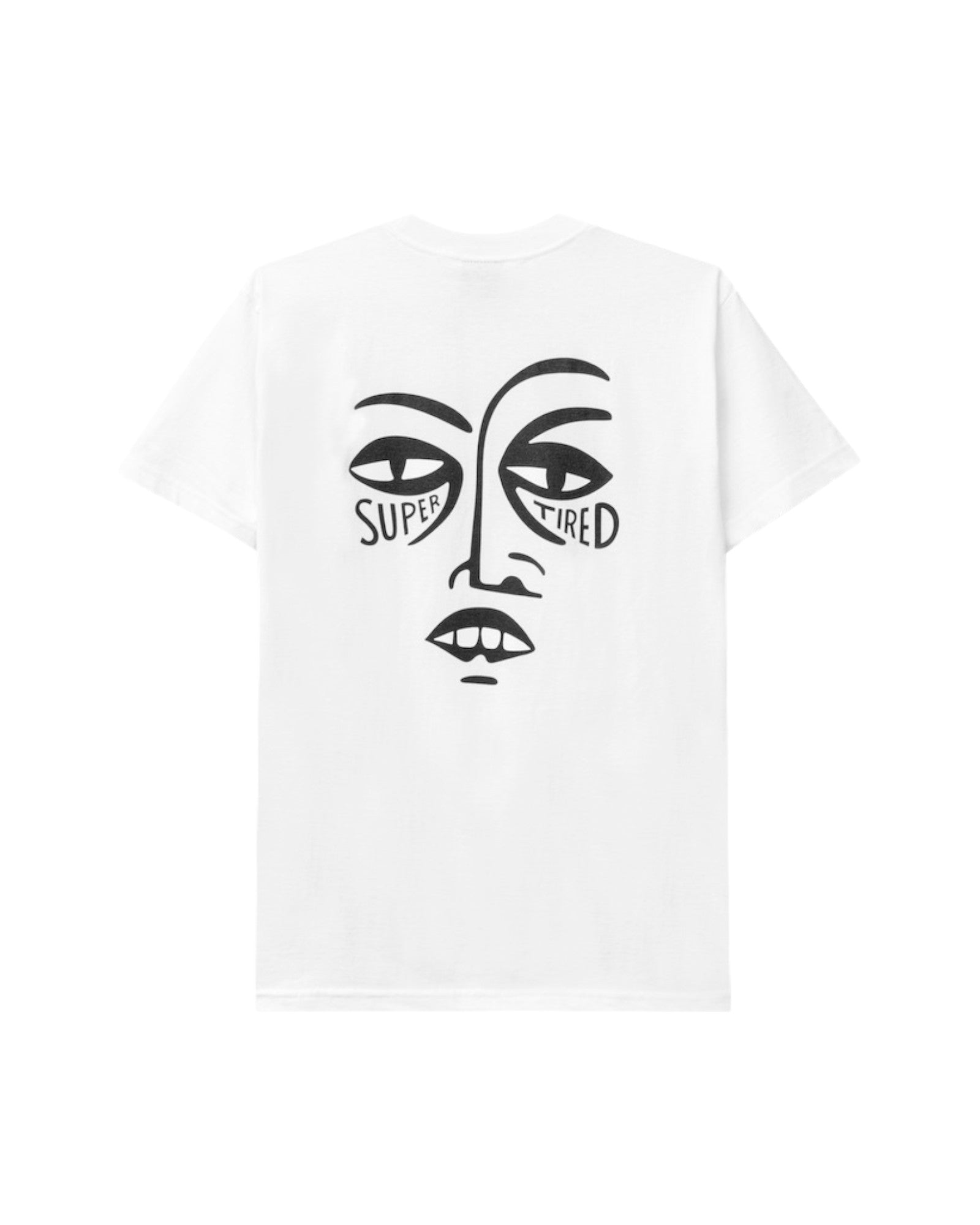 Tired Skateboards 'Super Tired' T-Shirt (White)