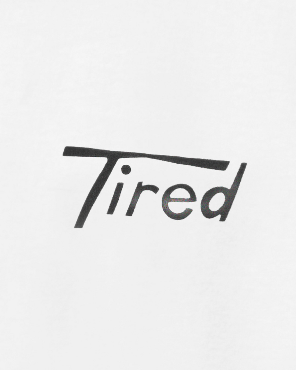 Tired Skateboards 'Super Tired' T-Shirt (White)