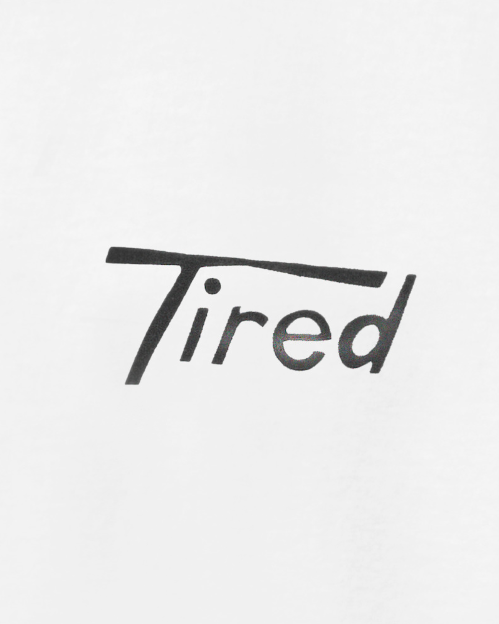 Tired Skateboards 'Super Tired' T-Shirt (White)