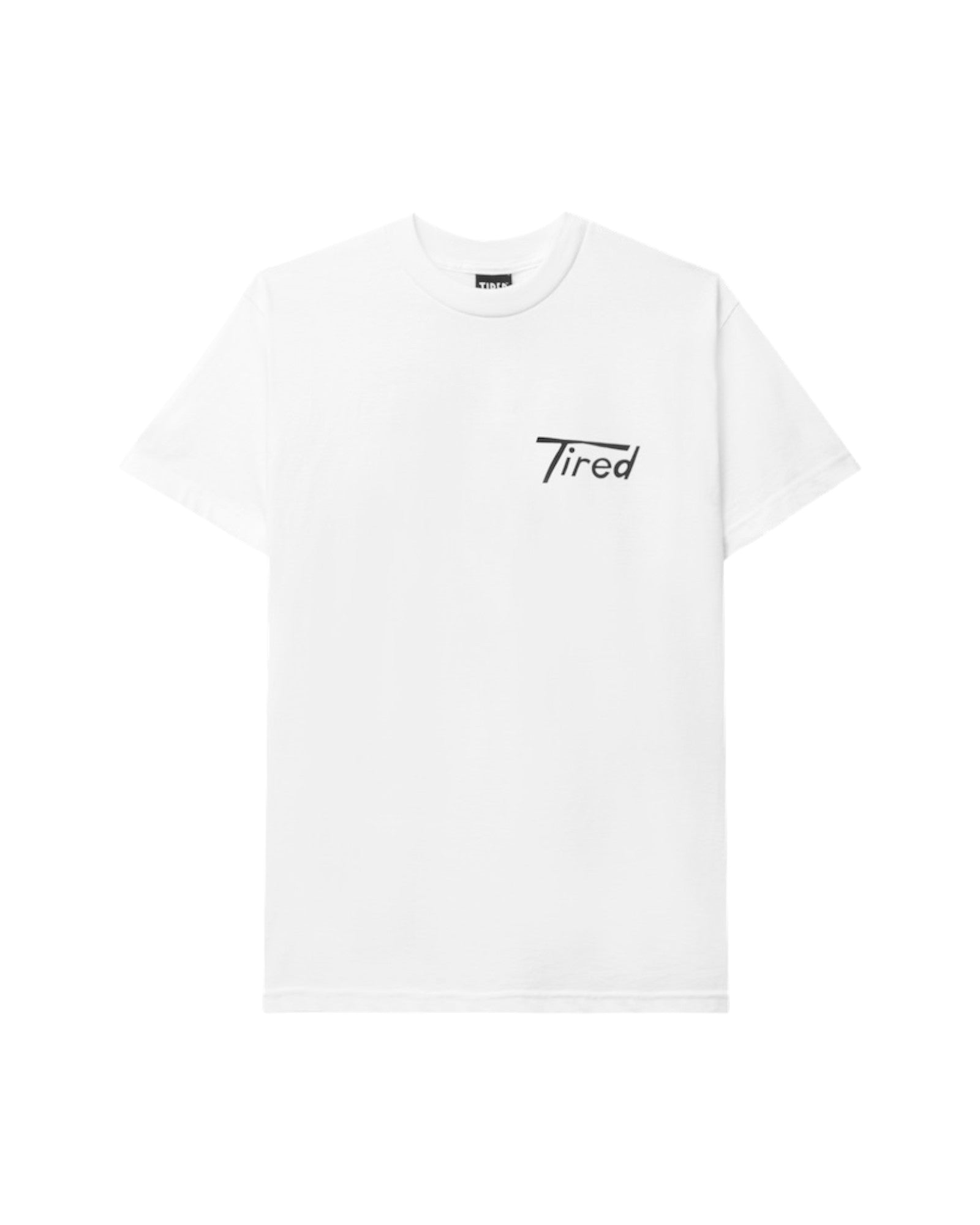 Tired Skateboards 'Super Tired' T-Shirt (White)