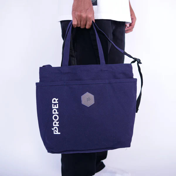 Proper Tote Bag Navy